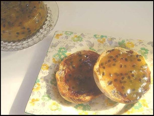 Passionfruit Spread (No Eggs). Photo by Ninna