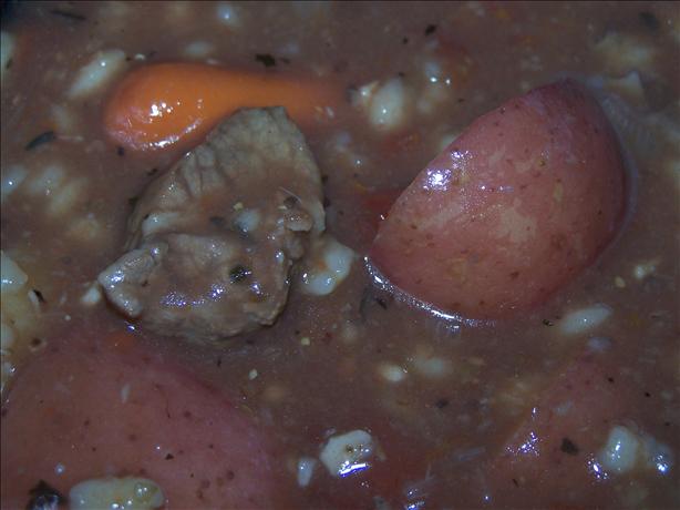 Burgundy Barley Beef Stew. Photo by Mr. Ladypit