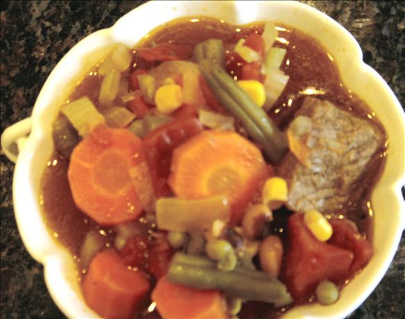 Marvelous Vegetable Soup. Photo by Bev