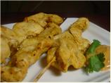 Chicken Sate With Peanut Sauce