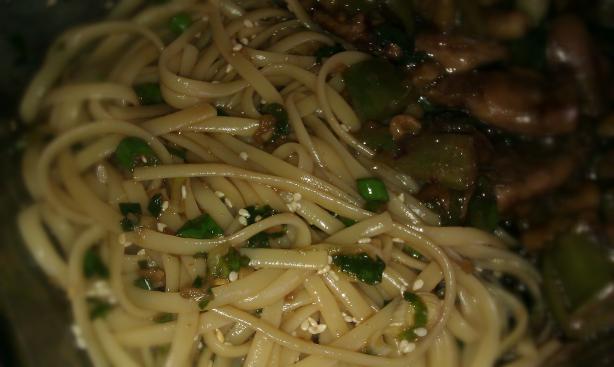 Ginger Noodles. Photo by threeovens