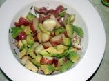 Potato Avocado Salad. Photo by morgainegeiser