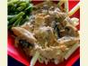 Chicken With Wild Mushrooms and Balsamic Cream Sauce