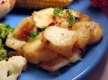 Potatoes Roasted With Garlic, Lemon and Walnuts