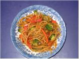 Spicy Thai Peanut Noodles. Photo by Lady Clare