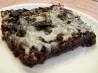 Oreo Cookie Brownies. Recipe by shimmerysummersun