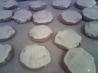 Frosted Molasses Cookies. Recipe by wife2abadge