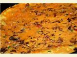 Open-Faced Bacon and Hash Browns Omelet