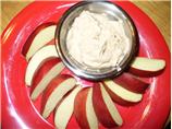 Creamy Cinnamon Fruit Dip. Photo by Crocheting Mama