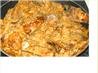 Pasta Alfredo Chicken Paprikash