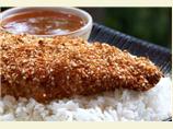 Easy Sesame Chicken With Apricot Sauce