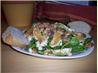 Arugula Salad With Oranges, Feta, and Sugared Pistachios. Recipe by Bev