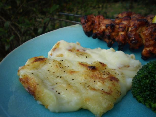 Mashed Potatoes With Jarlsberg Cheese. Photo by breezermom
