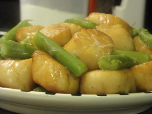 Teriyaki Scallops. Photo by Muffin Goddess