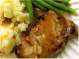 Dijon Mustard Pork Chops With Rice