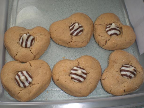 Hershey's Kiss Peanut Butter Cookies. Photo by LDS Chef Ashlie