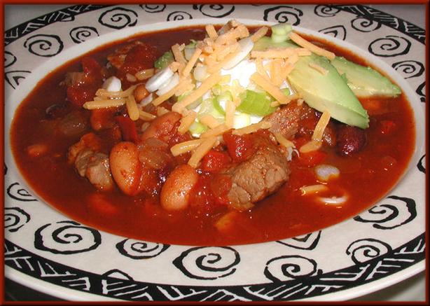 Chipotle Steak Chili. Photo by Sandi (From CA)
