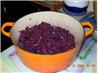 Crock Pot Baked Spiced Red Cabbage With Apples or Pears