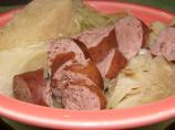 Polish Sausage and Cabbage Dinner