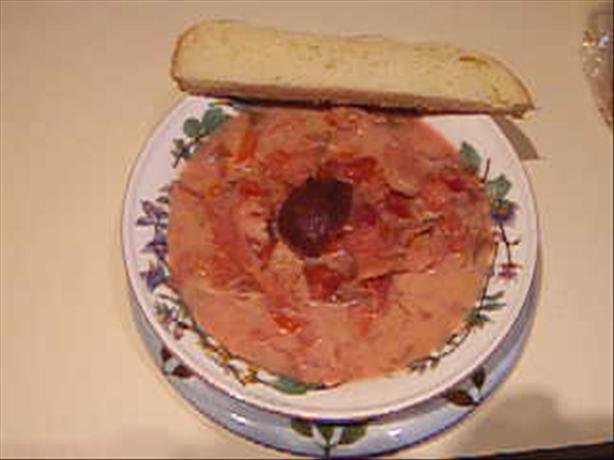 Uncle Bill's Russian/Doukhobour Borscht. Photo by William (Uncle Bill) Anatooskin