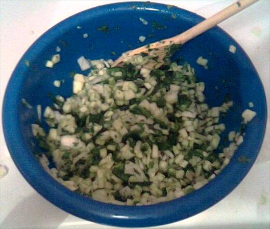 Green Apple Salsa - the World's Greatest - by Far. Photo by -d