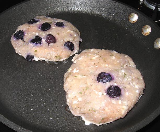 Blueberry Burger. Photo by Kathy at Food.com