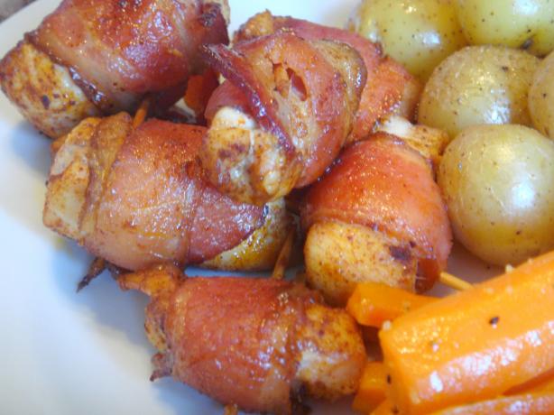 Sweet Chicken Bacon Wraps. Photo by Lori Mama