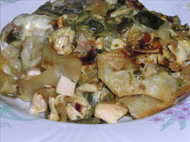 Turkey/Chicken Chilaquiles Casserole. Photo by TeresaS