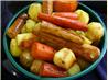Easy One Tray  Roasted Onions and Root Vegetables