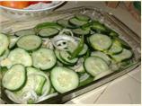 Easy Delicious Marinated Cucumber Slices. Photo by SaraFish