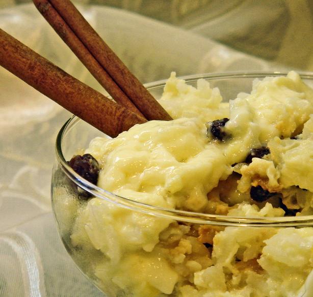 Old-Fashioned Rice Custard. Photo by Bev
