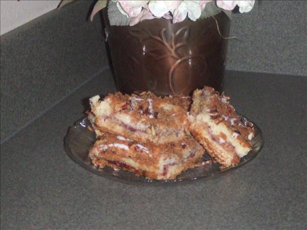 Raspberry Pecan Cream Cheese Bars. Photo by Vseward (Chef~V)