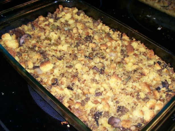 Southwestern Cornbread Stuffing (Dressing). Photo by kimsfree