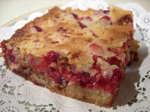 Cranberry Squares. Photo by Divaconviva