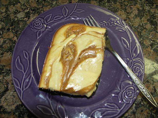 Caramel Swirl Cheesecake Brownies. Photo by Juenessa