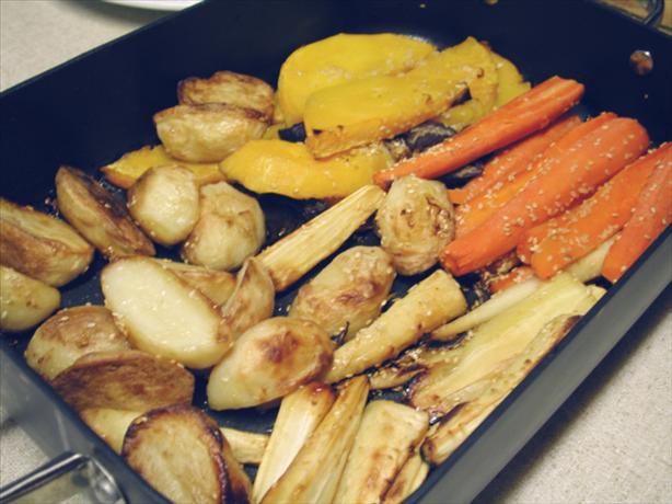 Rooty Veg Roast. Photo by Chef floWer