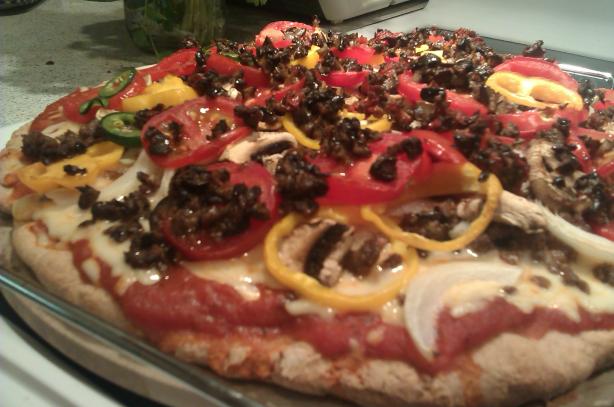 Spelt Pizza Crust (Wheat-Free). Photo by tonyadahl