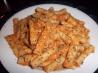 Penne With Tomatoes and Cream. Photo by Weekly Challenge