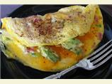 Hass Avocado Sunrise Omelet. Photo by Caroline Cooks