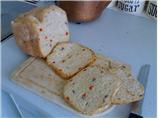 Red Pepper & Red Onion Bread (Abm / Machine). Photo by Ethan UK