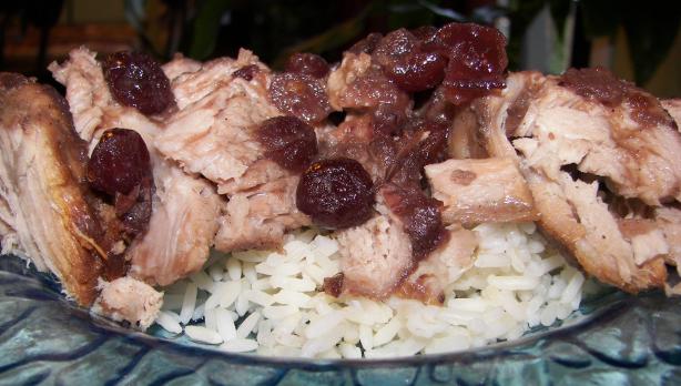 Crock Pot Cranberry Pork Roast. Photo by Baby Kato