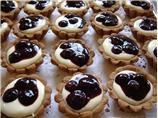 Blueberry Tarts With Meyer Lemon Cream