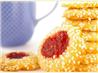 Strawberry Filled Cookies