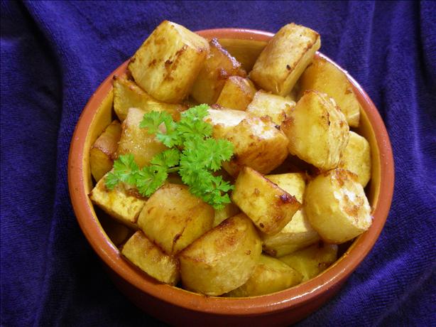 Roast Parsnips With Soy, Honey and Orange. Photo by kiwidutch