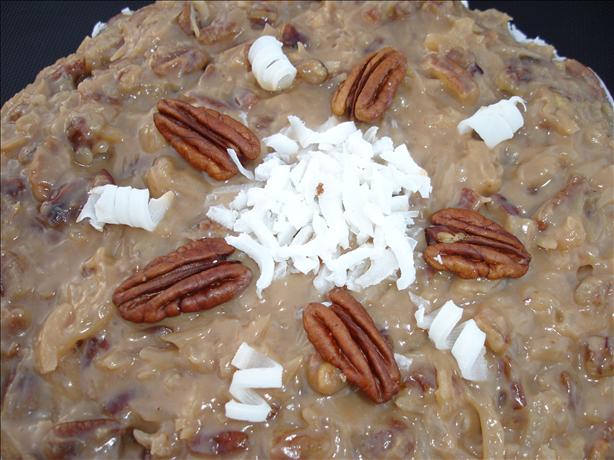 The Best German Sweet Chocolate Cake With Frosting. Photo by Nature's Cuisine