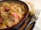 Tomato and Cabbage Fricassee