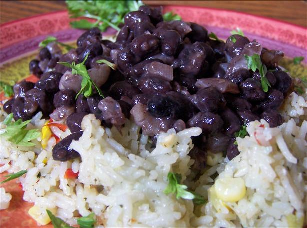 Simple Simple Simple! Black Beans and Onions. Photo by Rita~