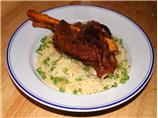 Lamb Shanks With Garlic and Port Wine - Pressure Cooker