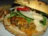 Mushroom Stuffed Burgers. Recipe by SkinnyMinnie