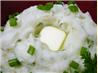 Parsley, Garlic, & Scallion Mashed  Potatoes